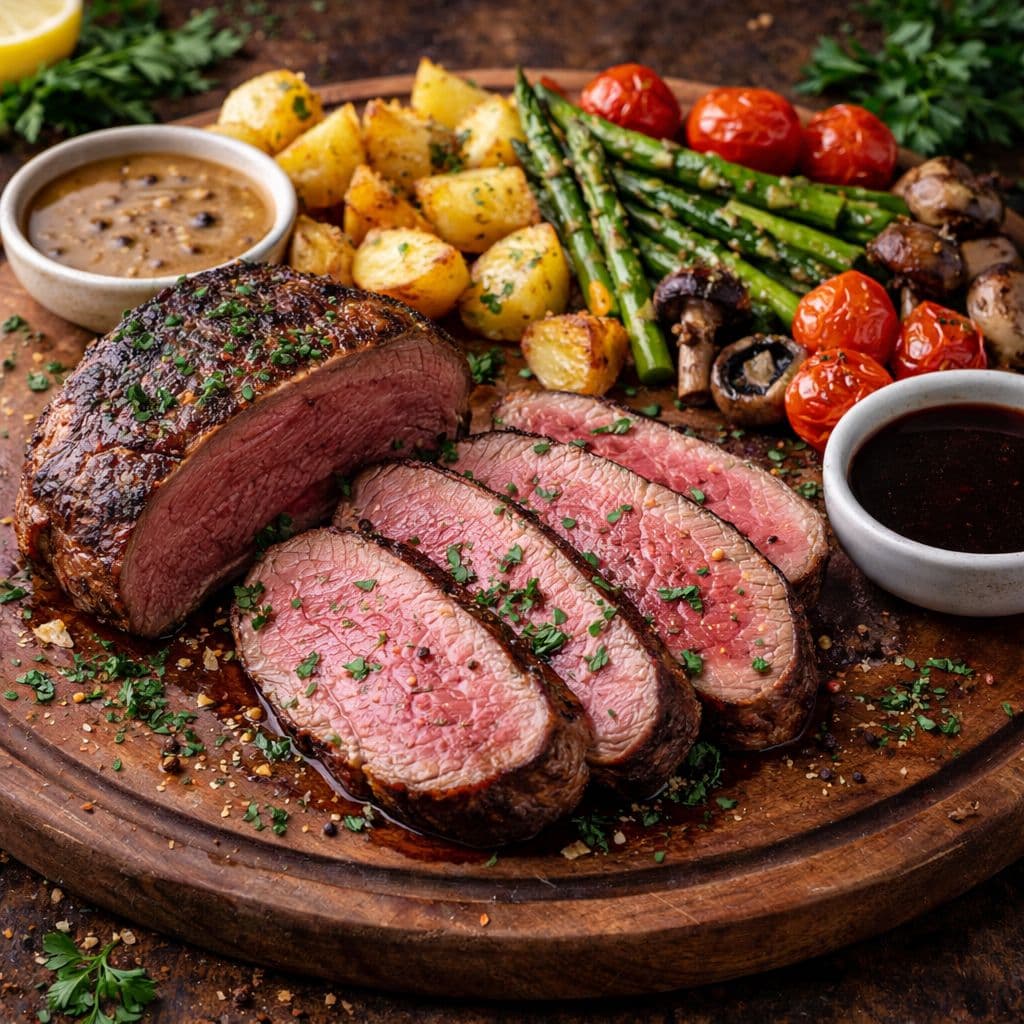 Chateaubriand steak for 2