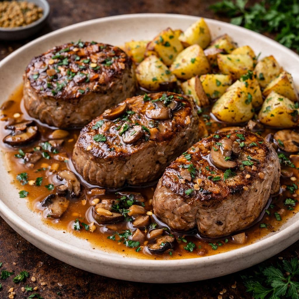 Veal medallions