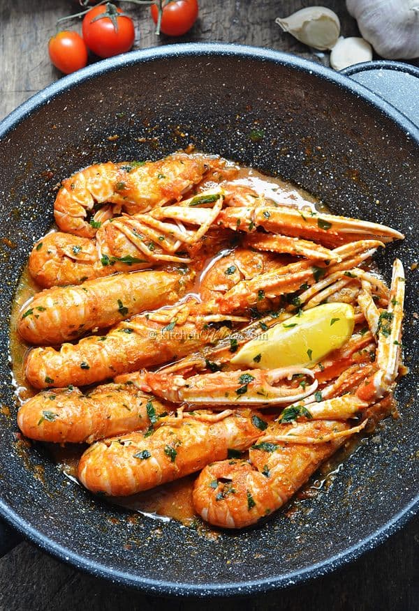 Prawns buzara